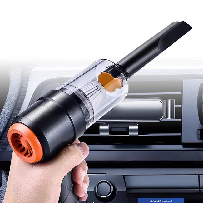 Aspirator Portabil Mini 2 in 1 cu USB 1200 MAH