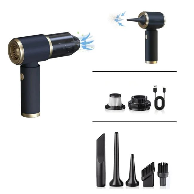 Aspirator Electric Reîncărcabil cu Duze 5 în 1